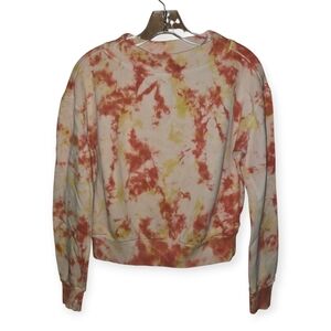 Anthroplogie pilcro and the letterpress tie dye mock neck sweatshirt small